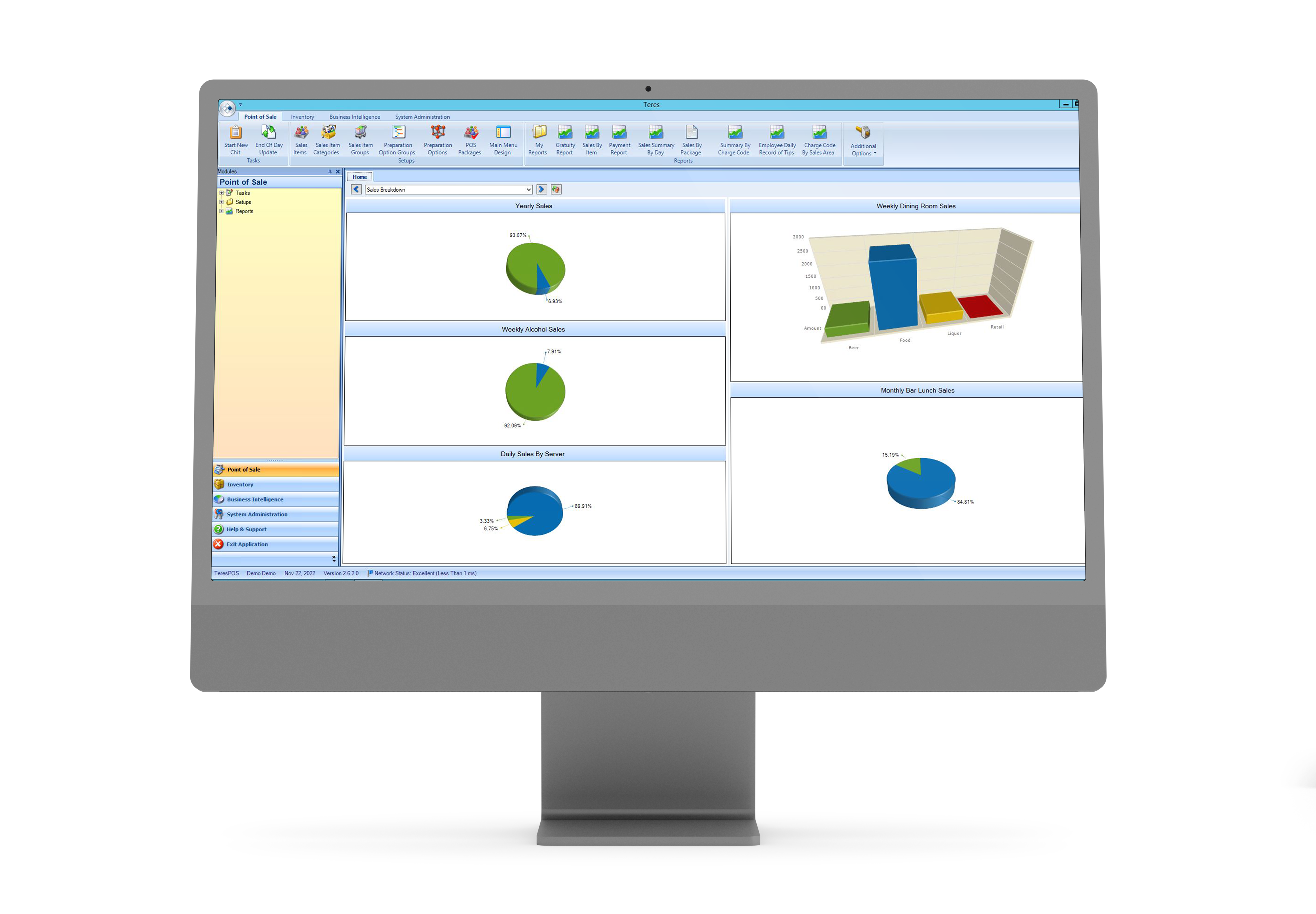 teres desktop - no back